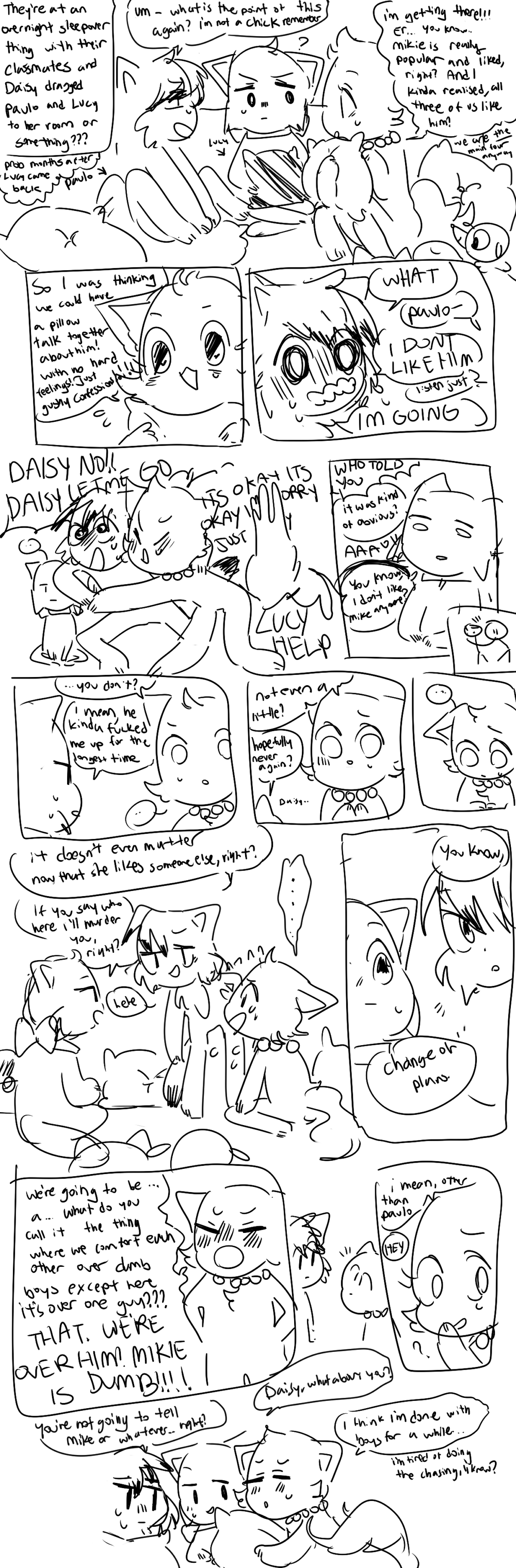 Candybooru image #11669, tagged with Daisy Lucy Lullaby_(Artist) MikexPaulo Paulo comic excellent